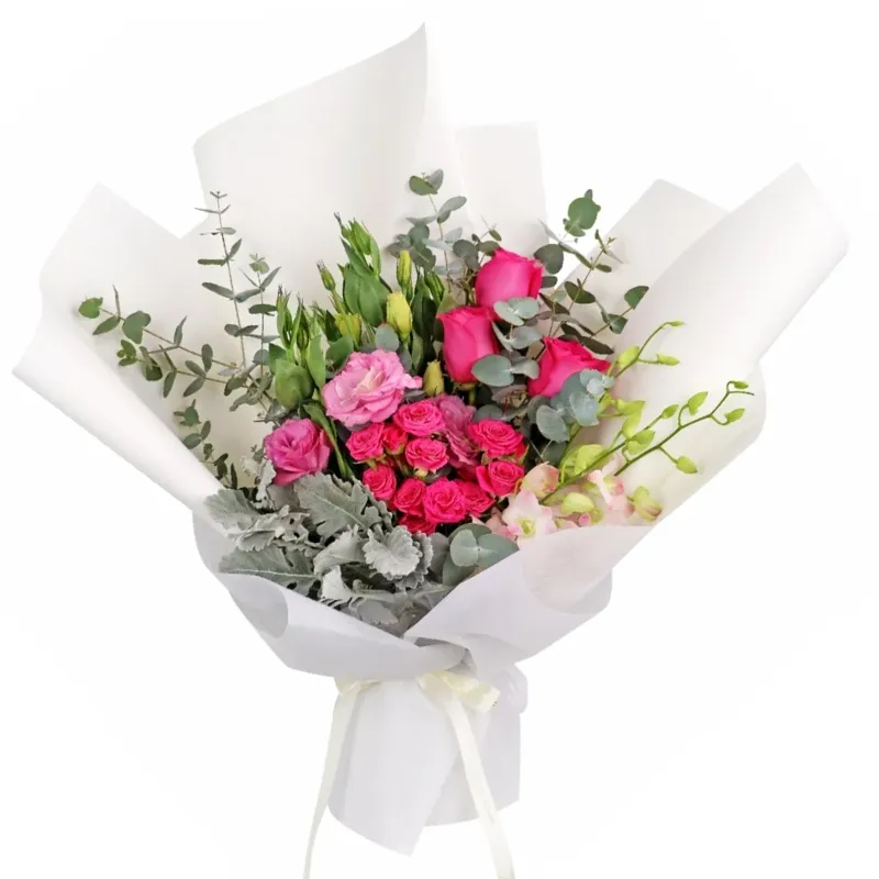 Букет Розовое небо