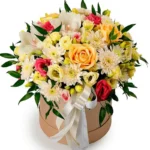 Цветы в коробке Полёт фантазии